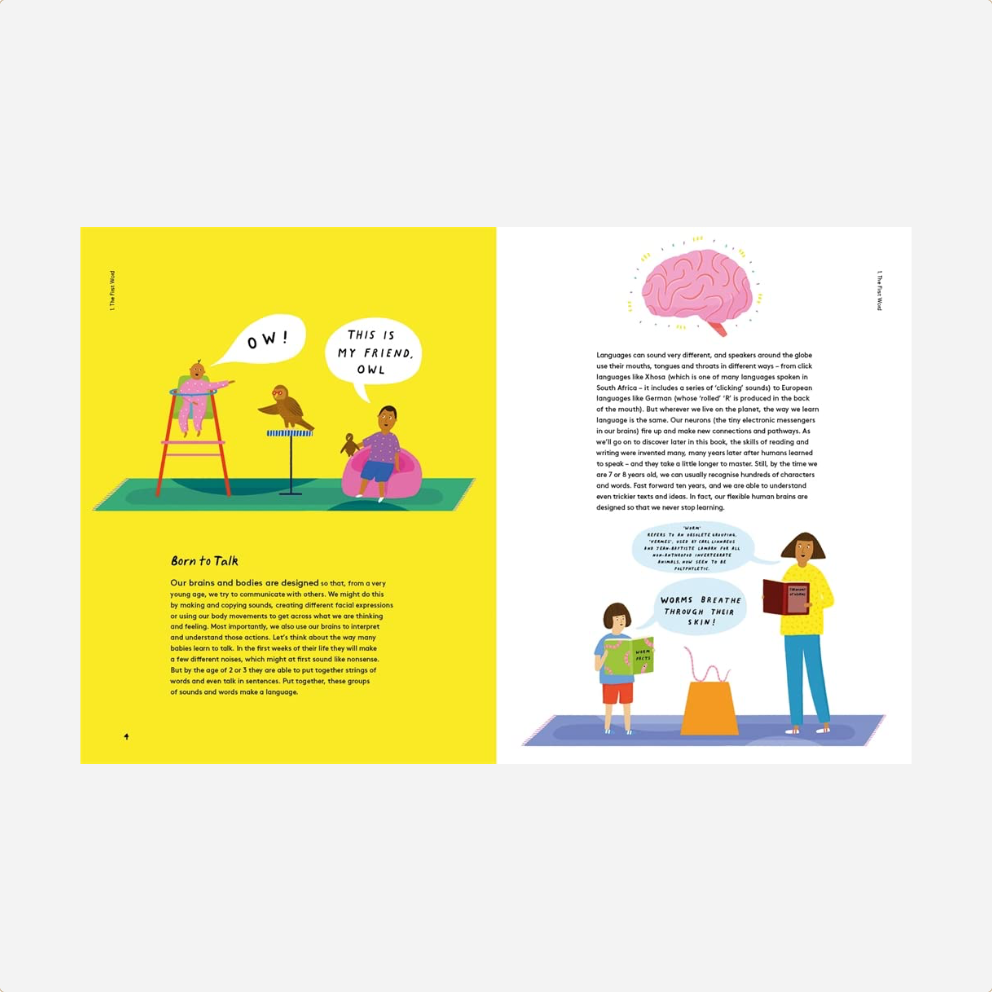 Knyga. A History of Words for Children