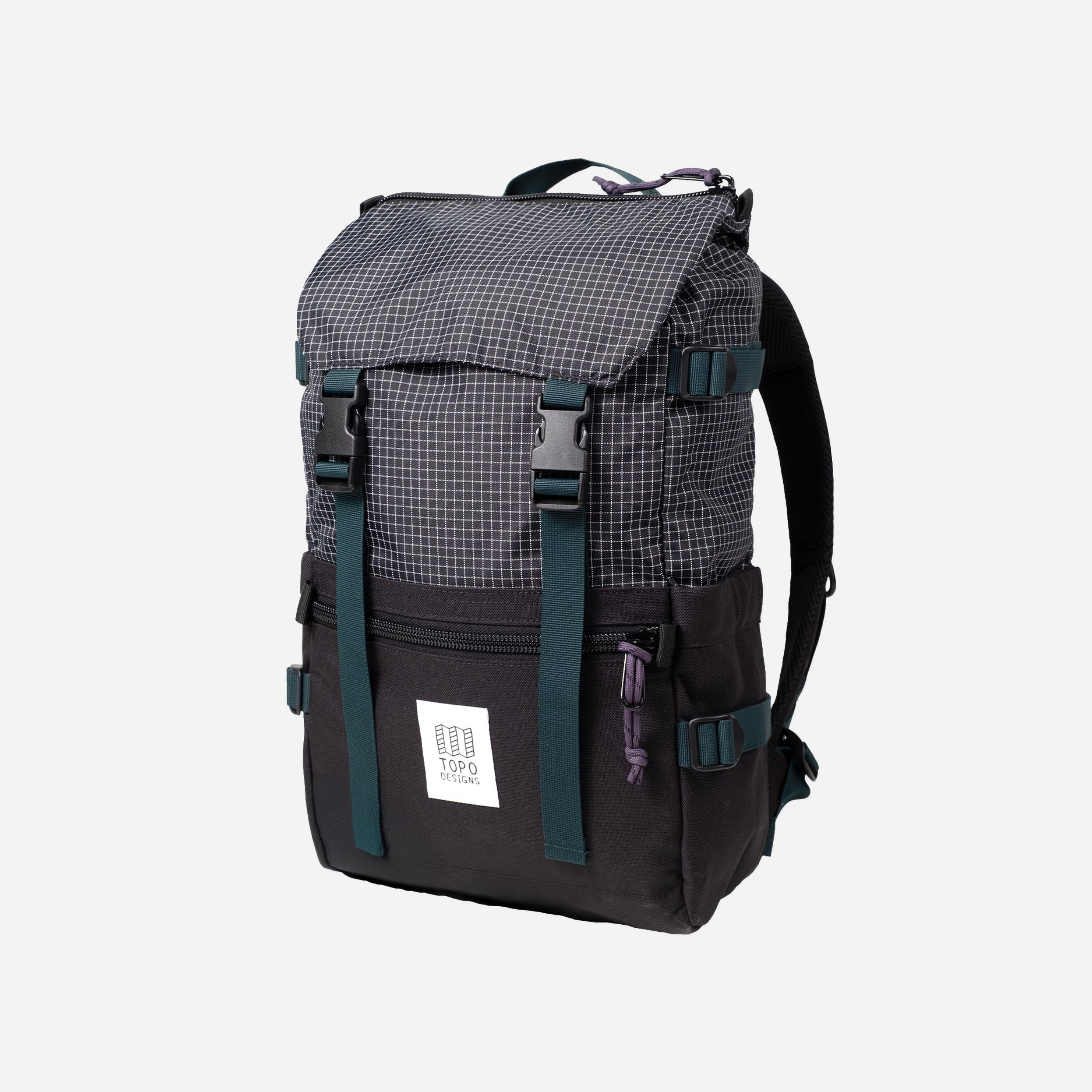 Kuprinė. Rover Pack Classic [Black/Grid]