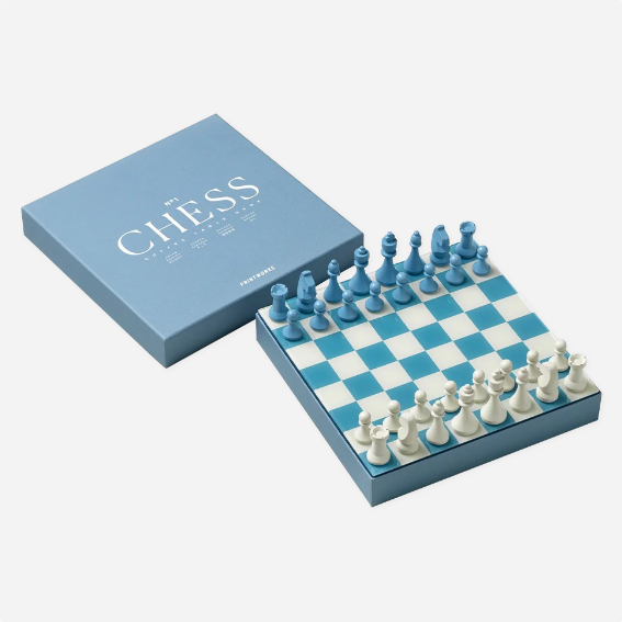 Šachmatai. Classic Chess [Dusty Blue]