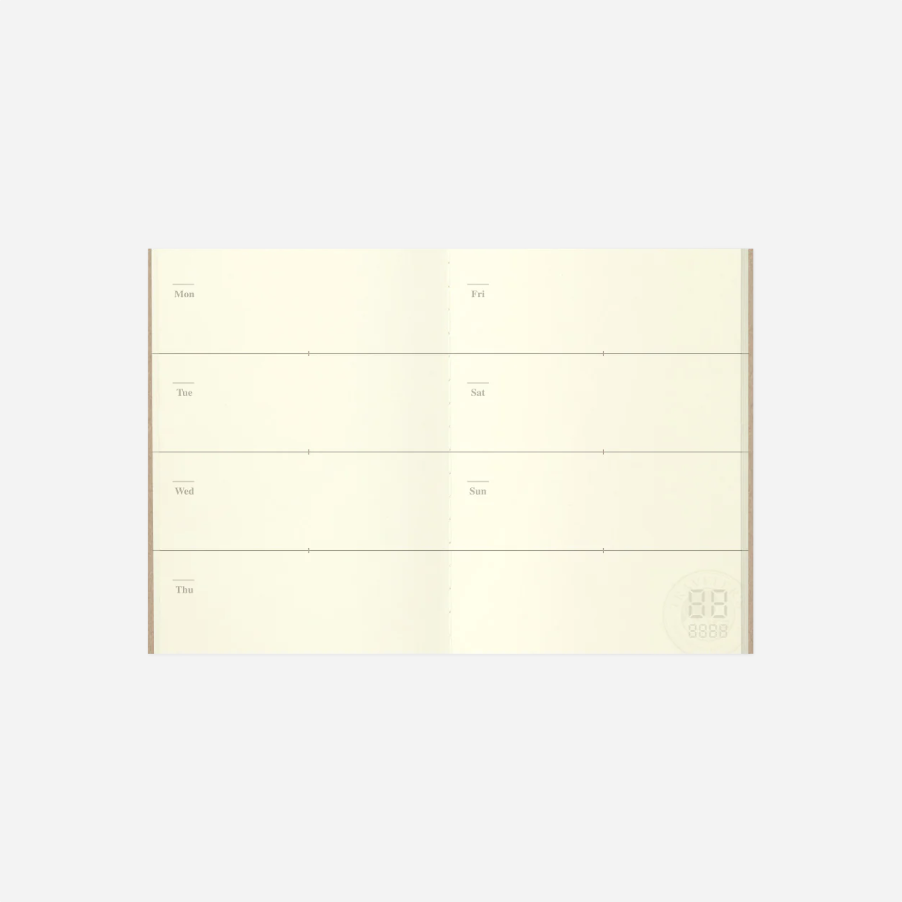 Užrašinės papildymas. TN Passport 007 Refill [Free Diary Weekly]