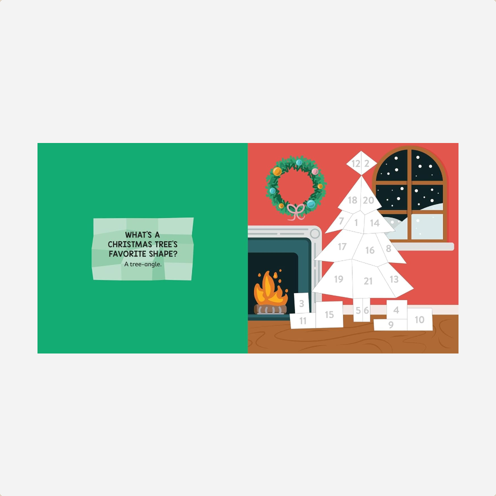 Knyga. My First Paint by Sticker Happy Christmas