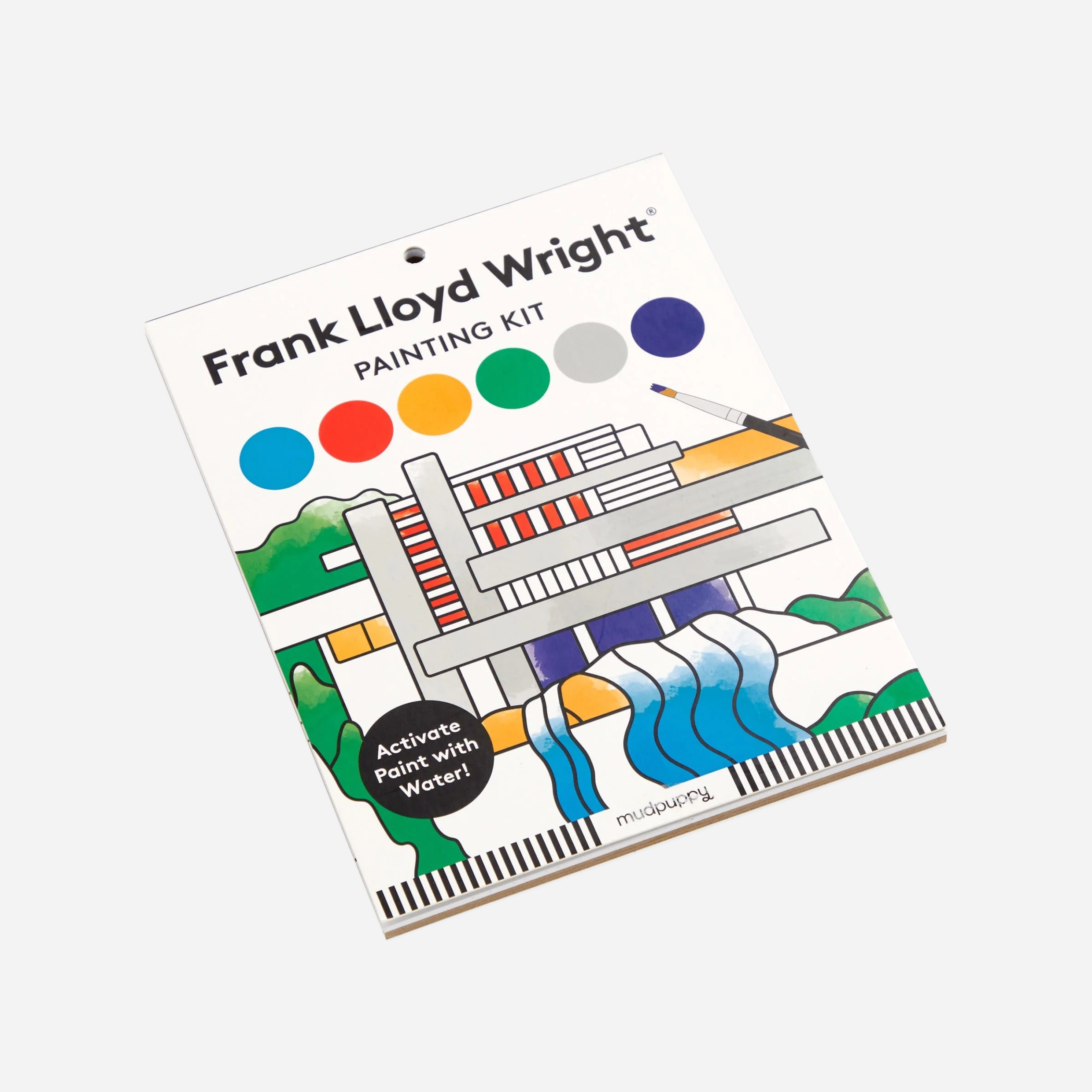 Piešimo rinkinys. Frank Lloyd Wright Painting Kit