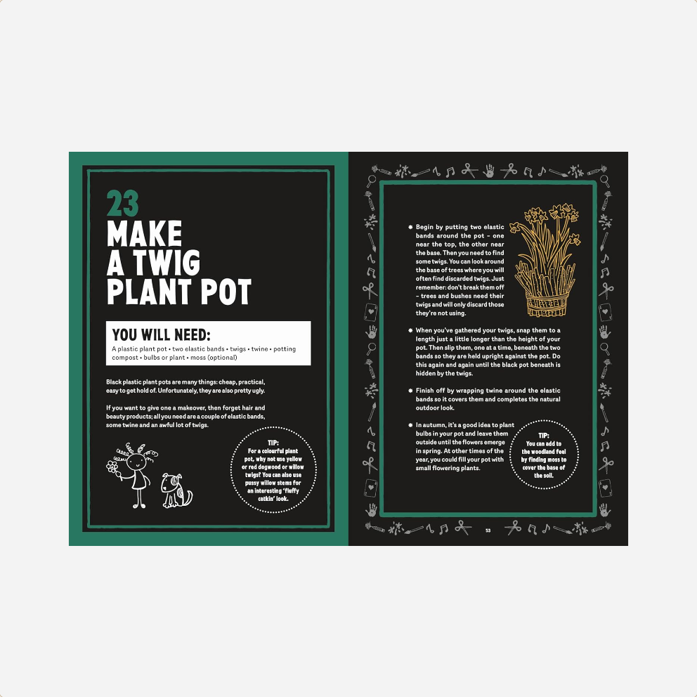 Knyga. 101 Things to Do Outside