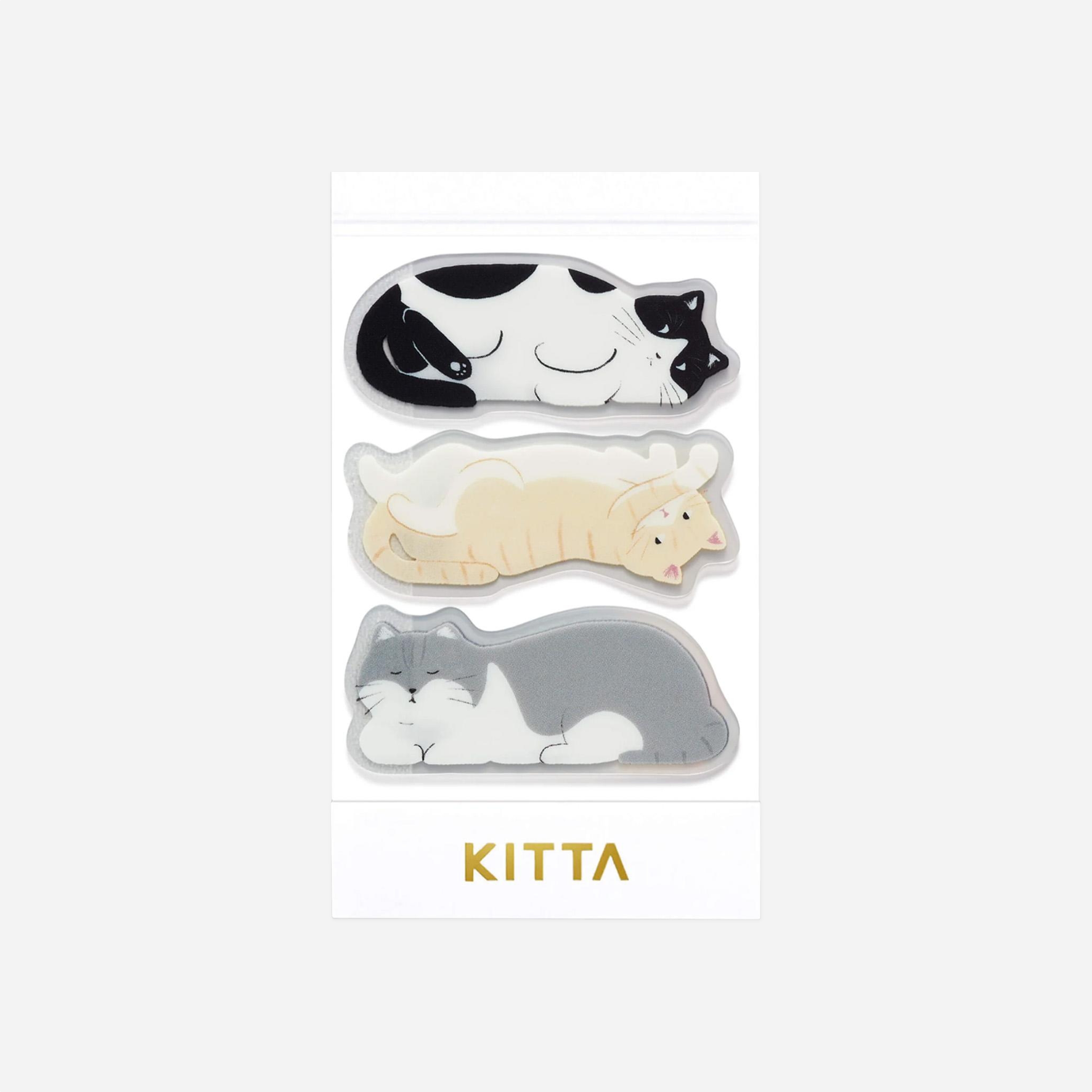 Lipnūs lapukai. KITTA Sticky Note [Cat]