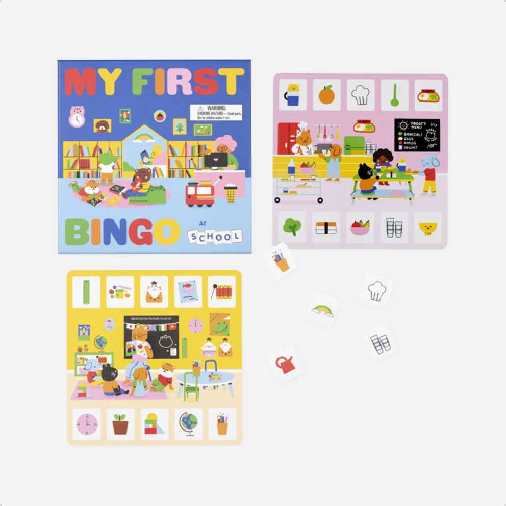 Žaidimas. My First Bingo: At School