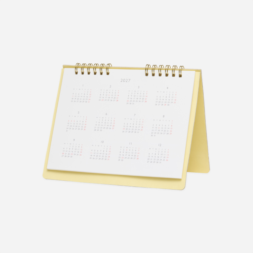 Stalo kalendorius. Lepre Desk Calendar 2027