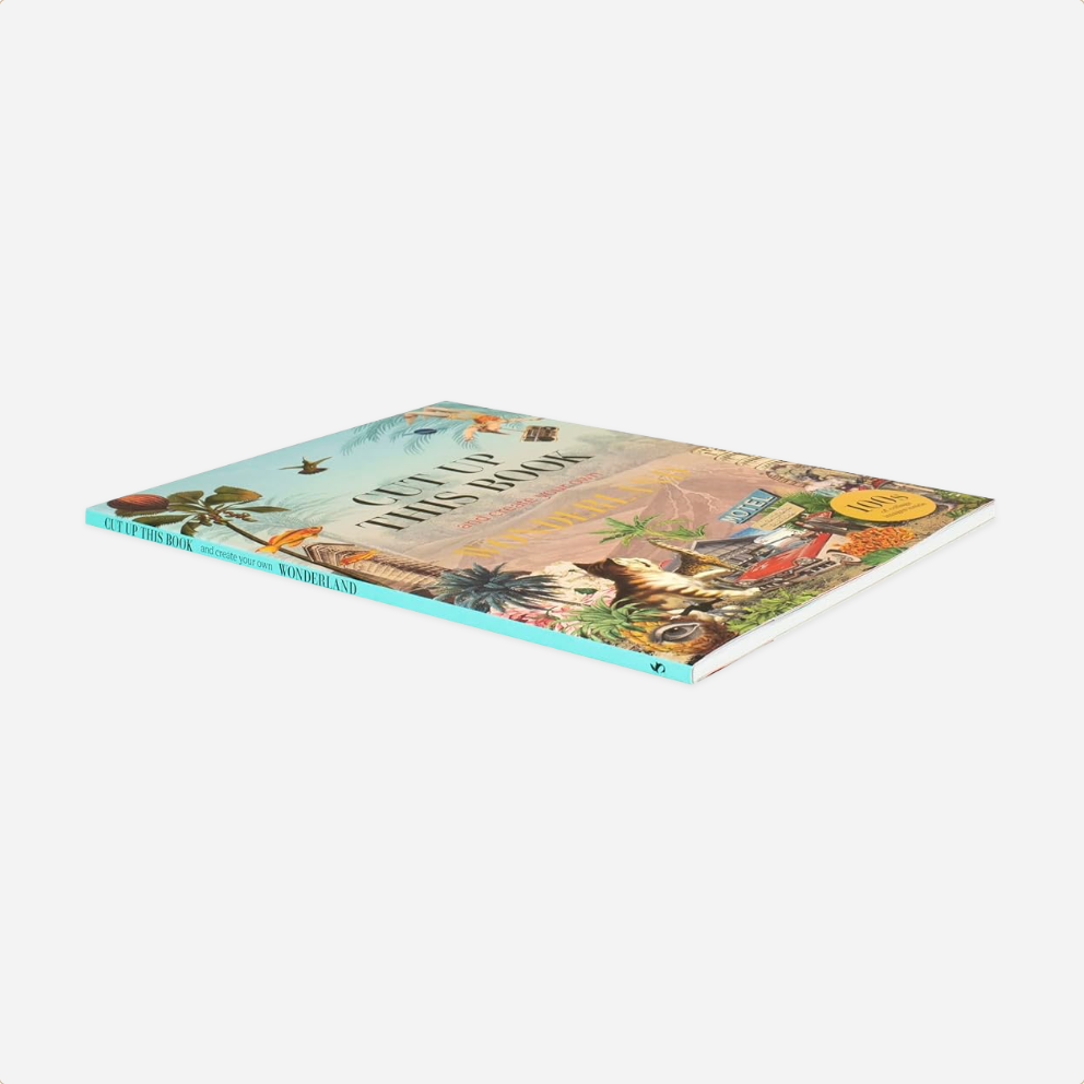 Knyga. Cut Up This Book and Create Your Own Wonderland