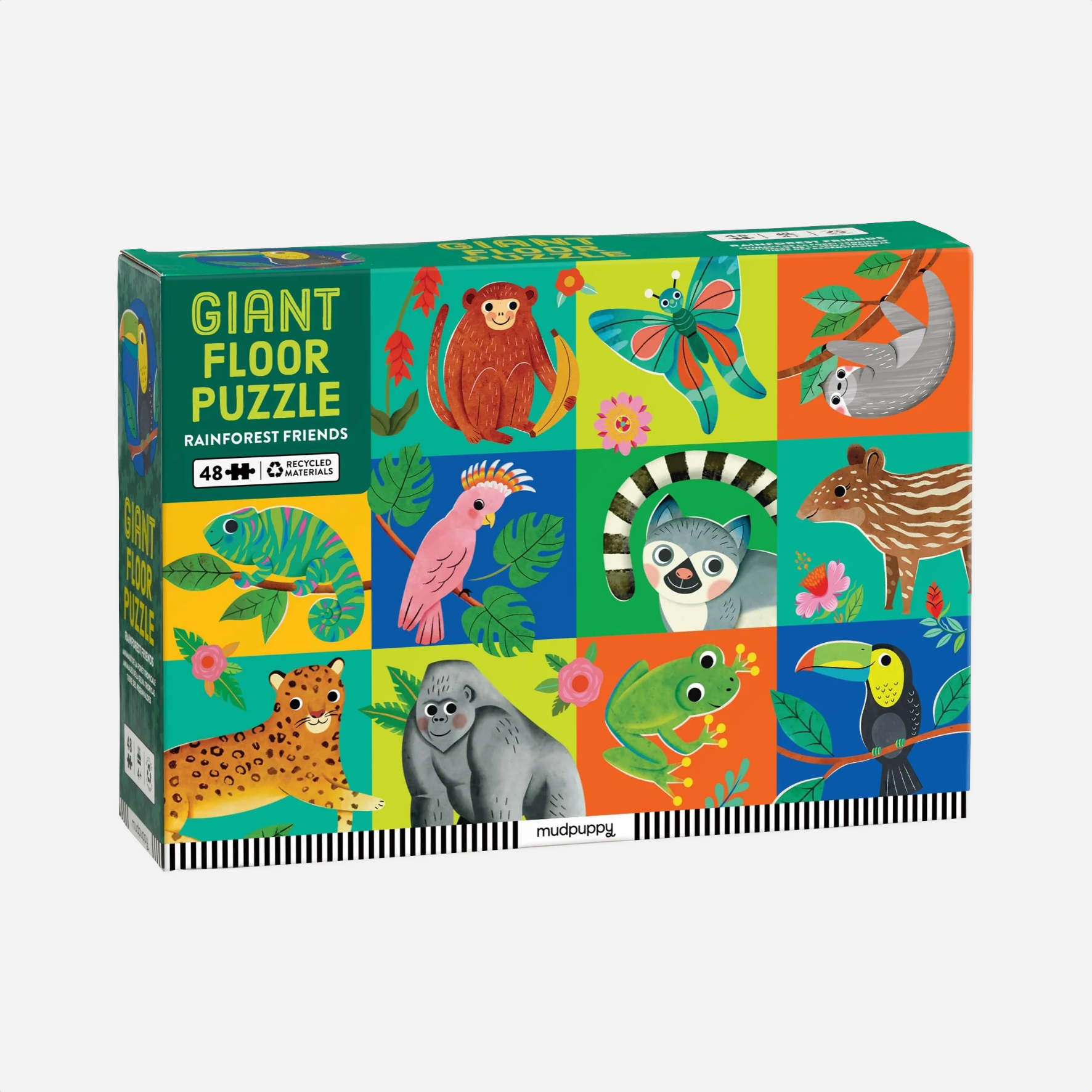 Dėlionė. Giant Floor Puzzle [Rainforest Friends]