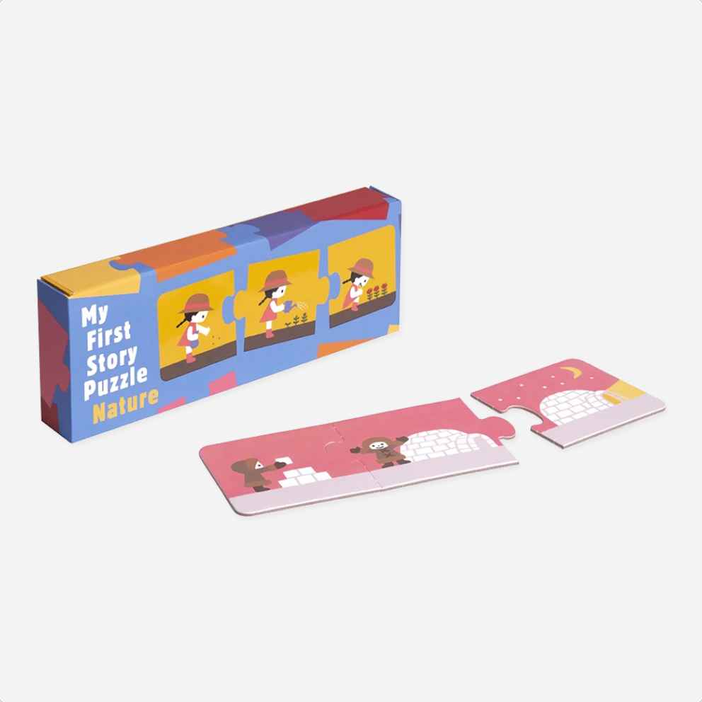 Delionė. My First Story Puzzle Nature