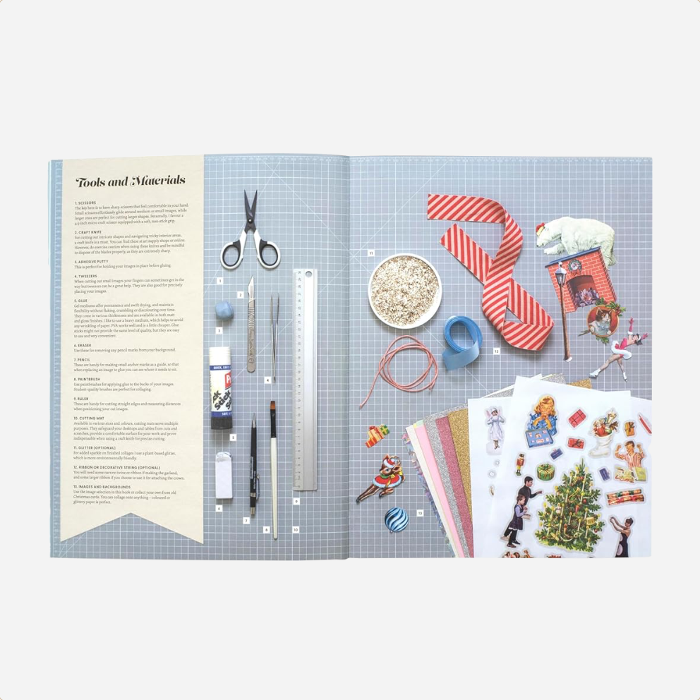 Knyga. Christmas Collage Kit