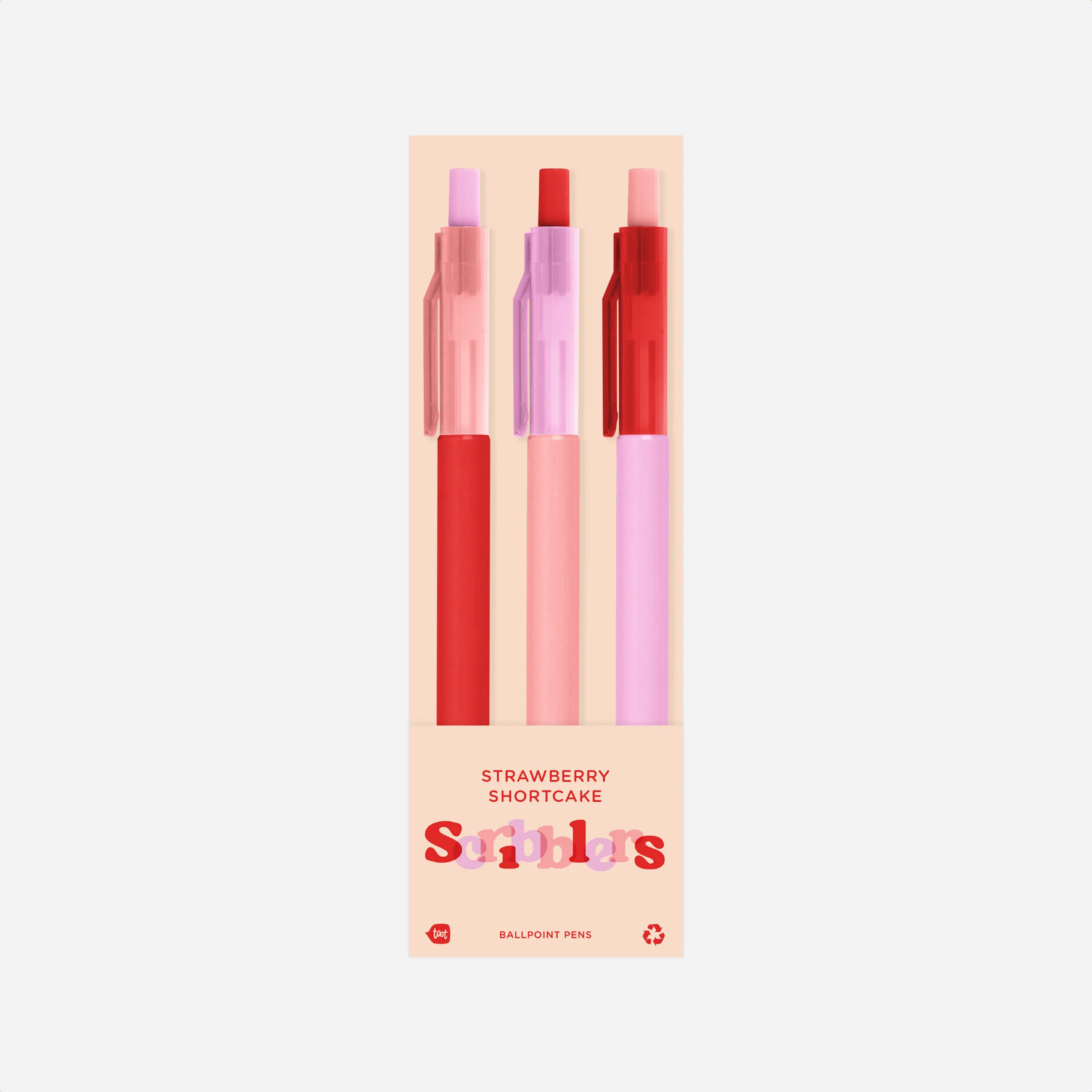 Rašiklių rinkinys. Scribblers Ballpoint Pens [3Pack]