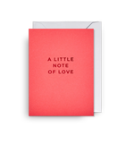 Atvirukas. A Little Note Of Love