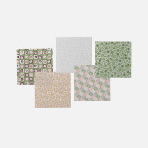 Origami popierius. Set Flower