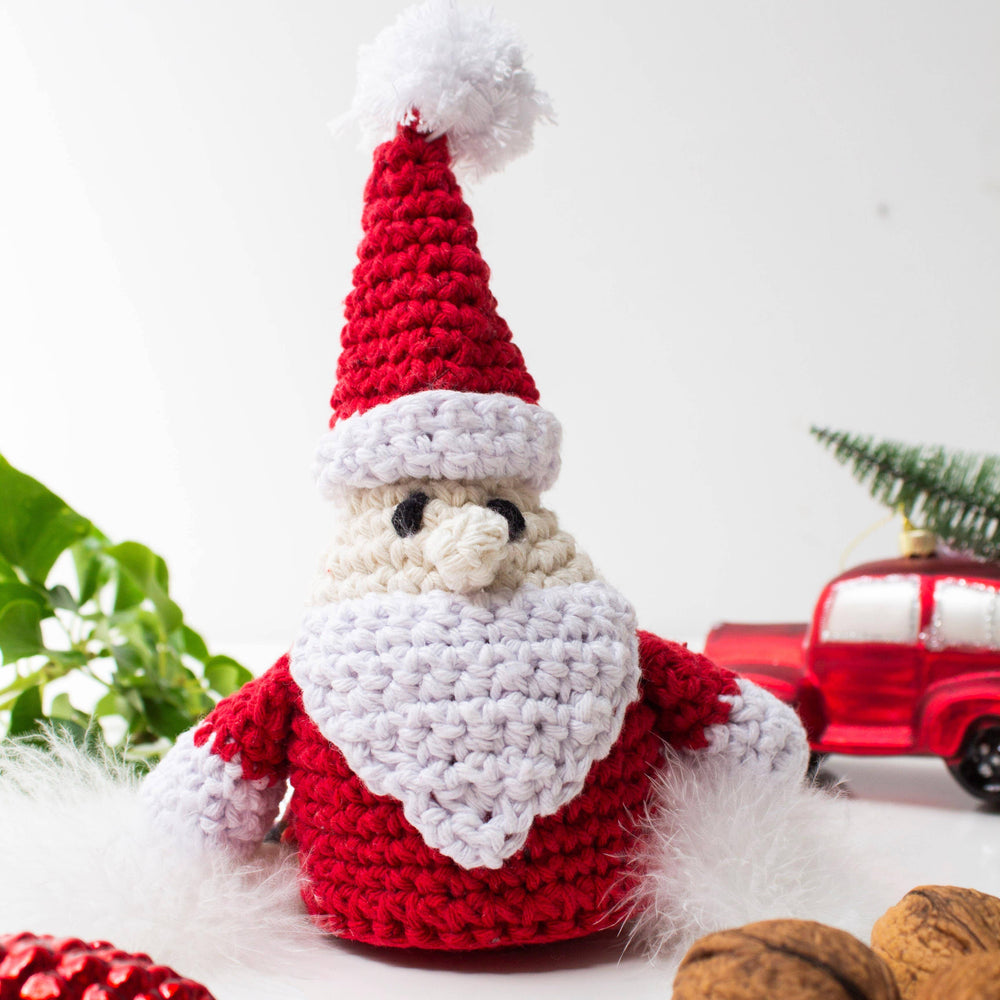 Nėrimo rinkinys. Crochet Kit Santa Claus
