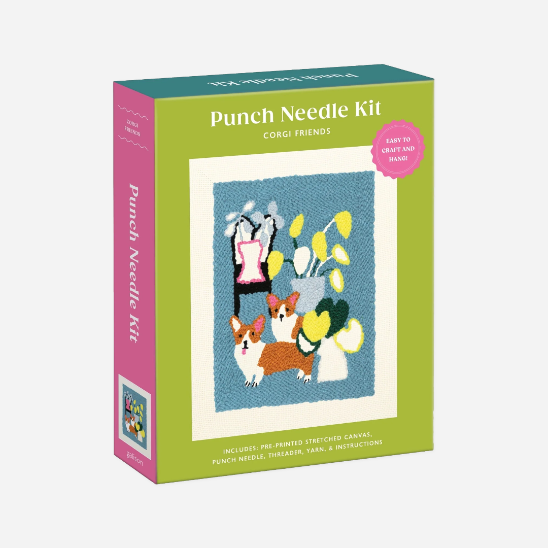 Siuvinėjimo rinkinys. Cute Animals Punch Needle Kit