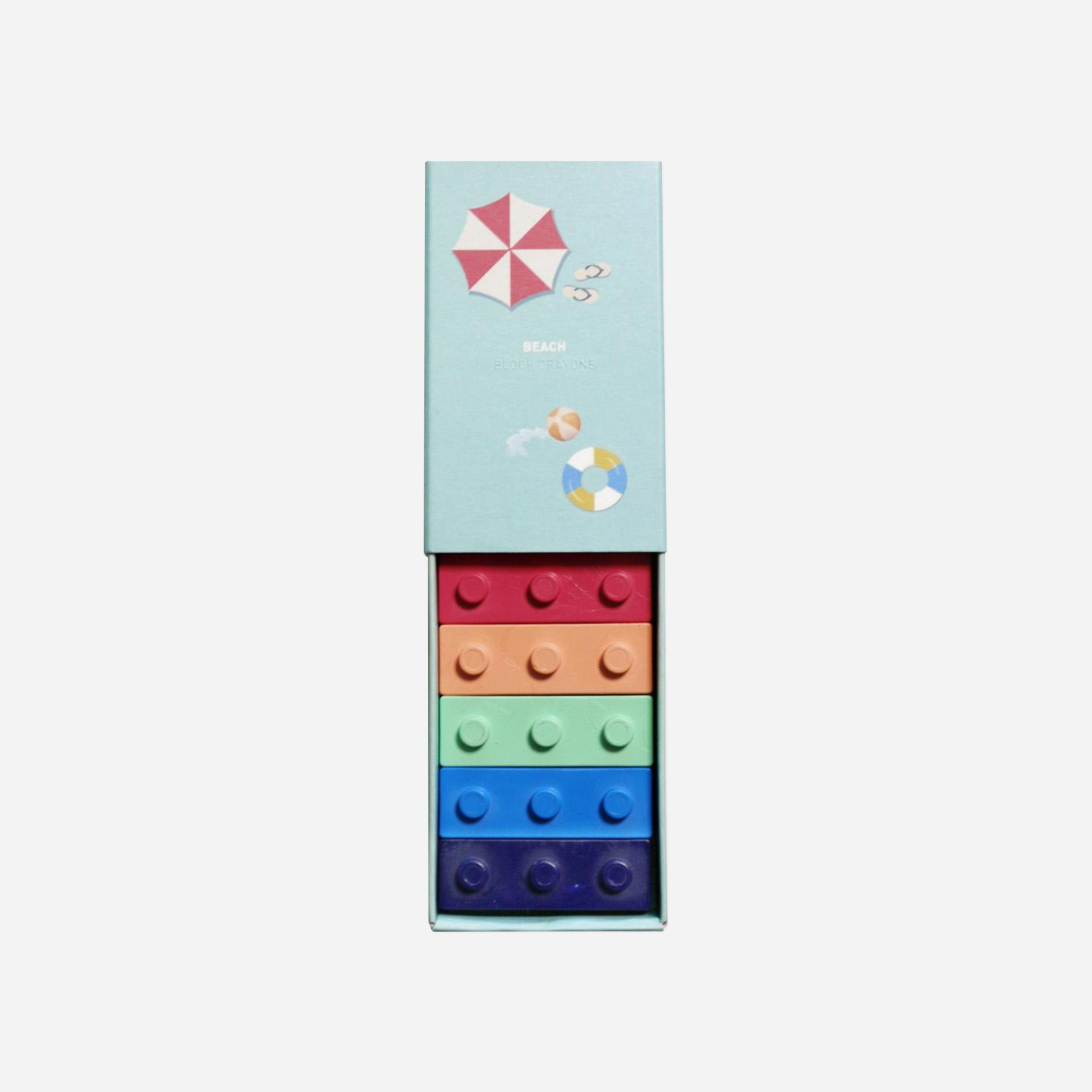 Vaškinės kreidelės. Crayon Block [Beach]