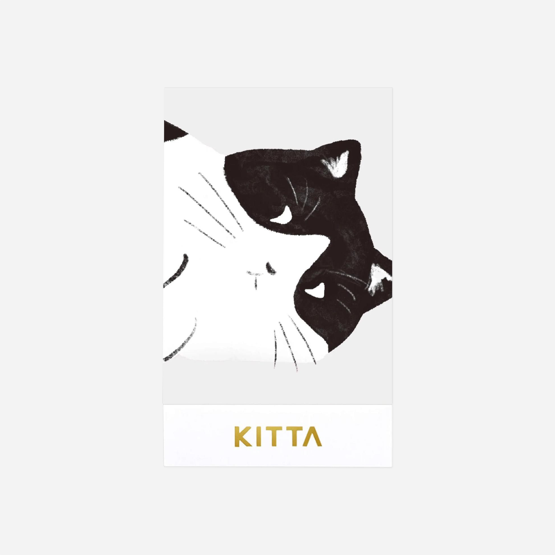 Lipnūs lapukai. KITTA Sticky Note [Cat]