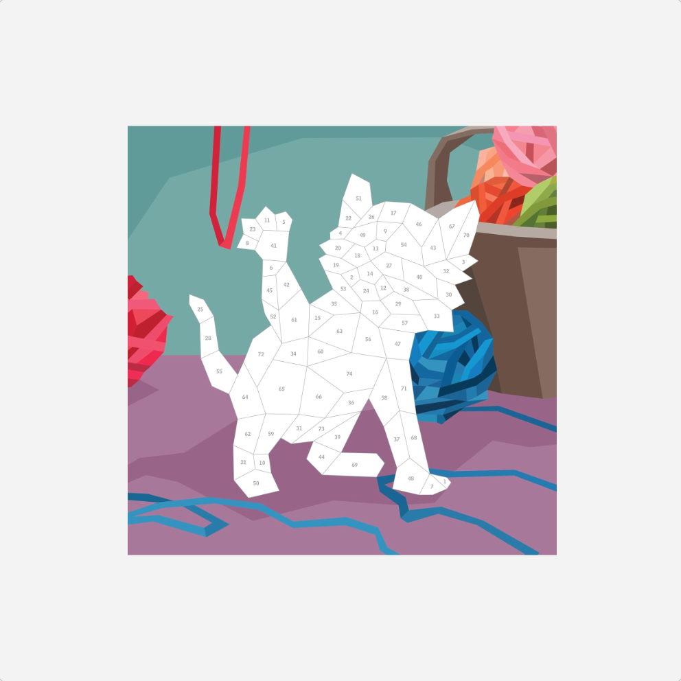 Užduočių knyga. Paint by Sticker Kids Pets