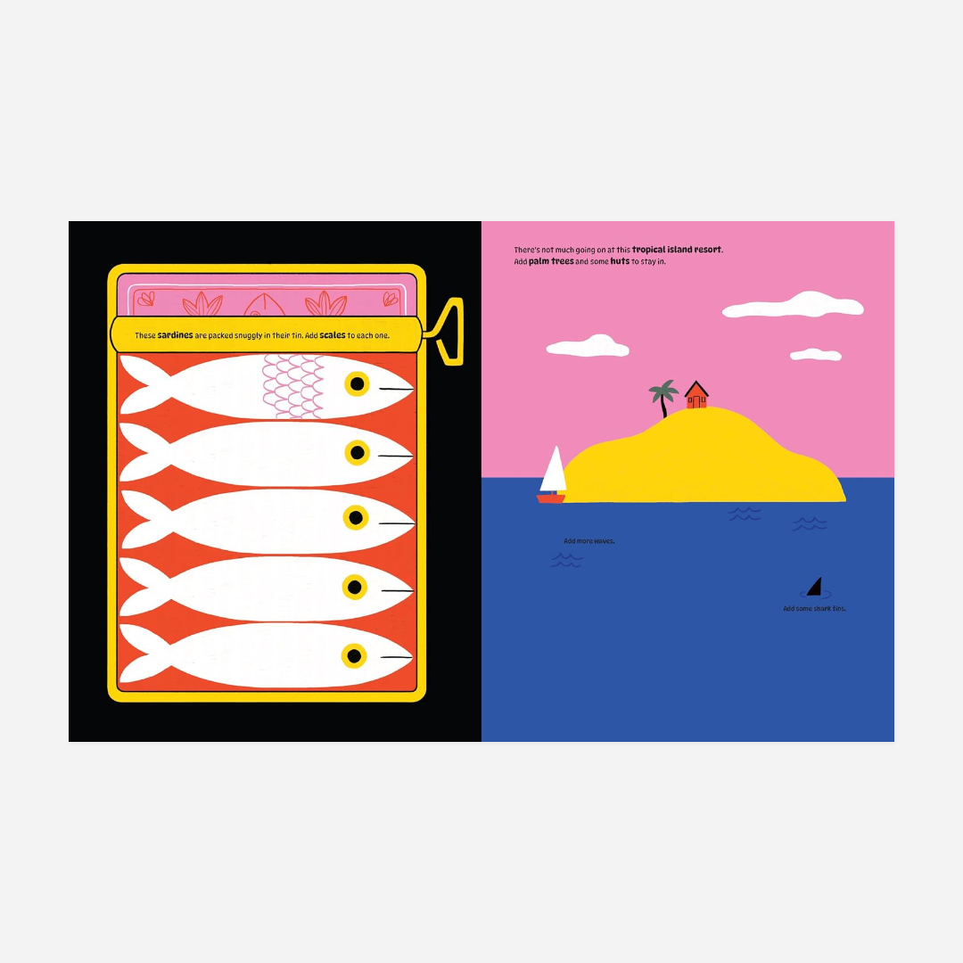 Knyga. The Boring Drawing Book
