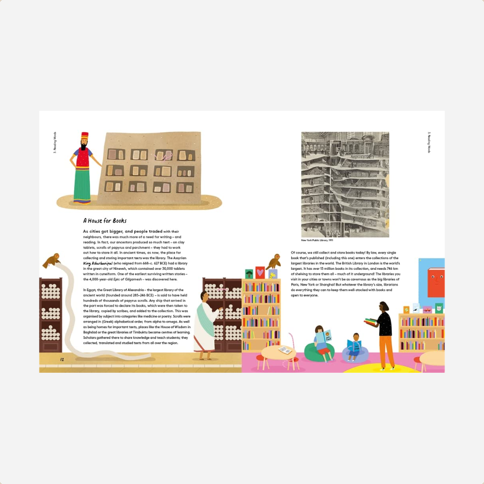 Knyga. A History of Words for Children