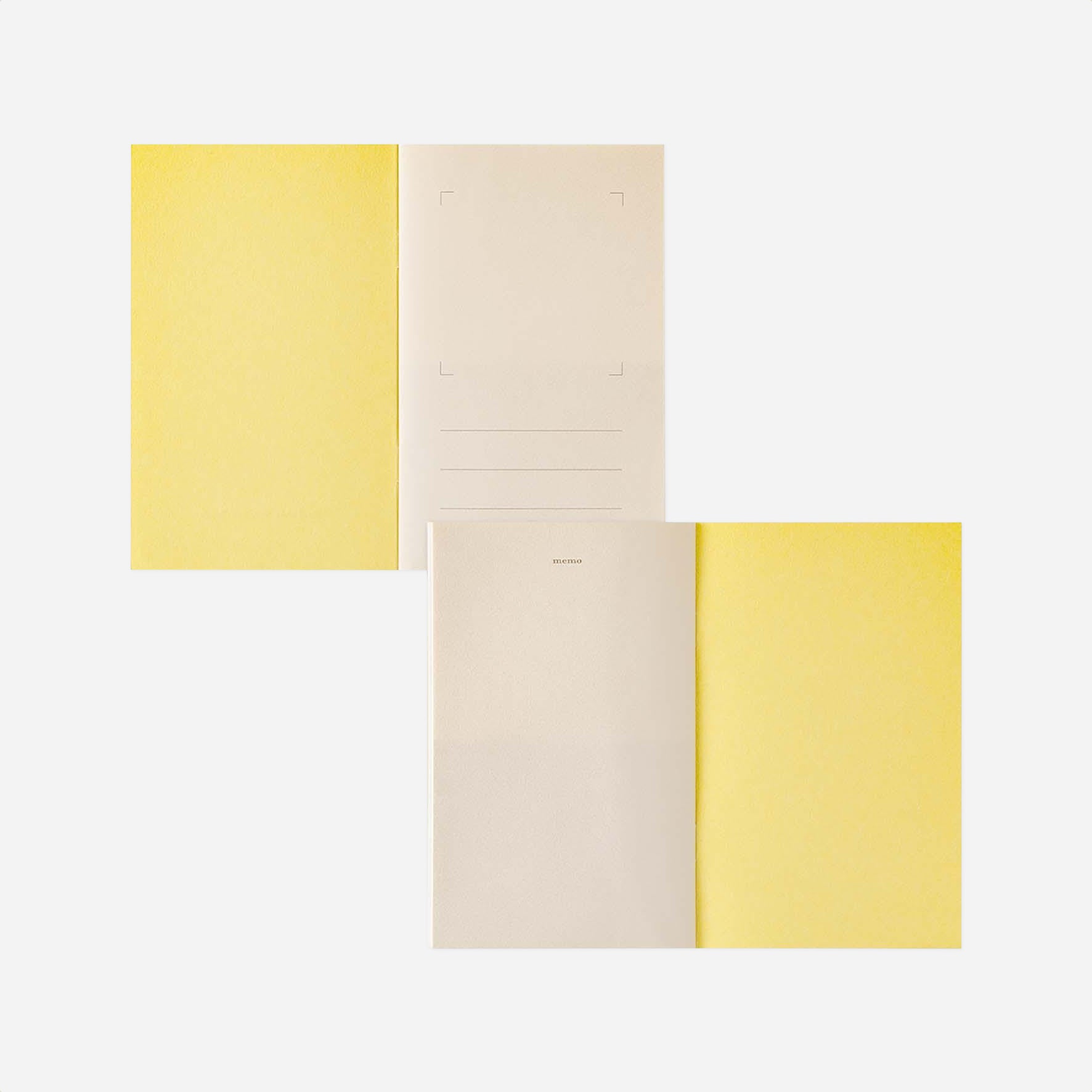 Užrašinės papildymas. Sticker Book with Pocket [Yellow]