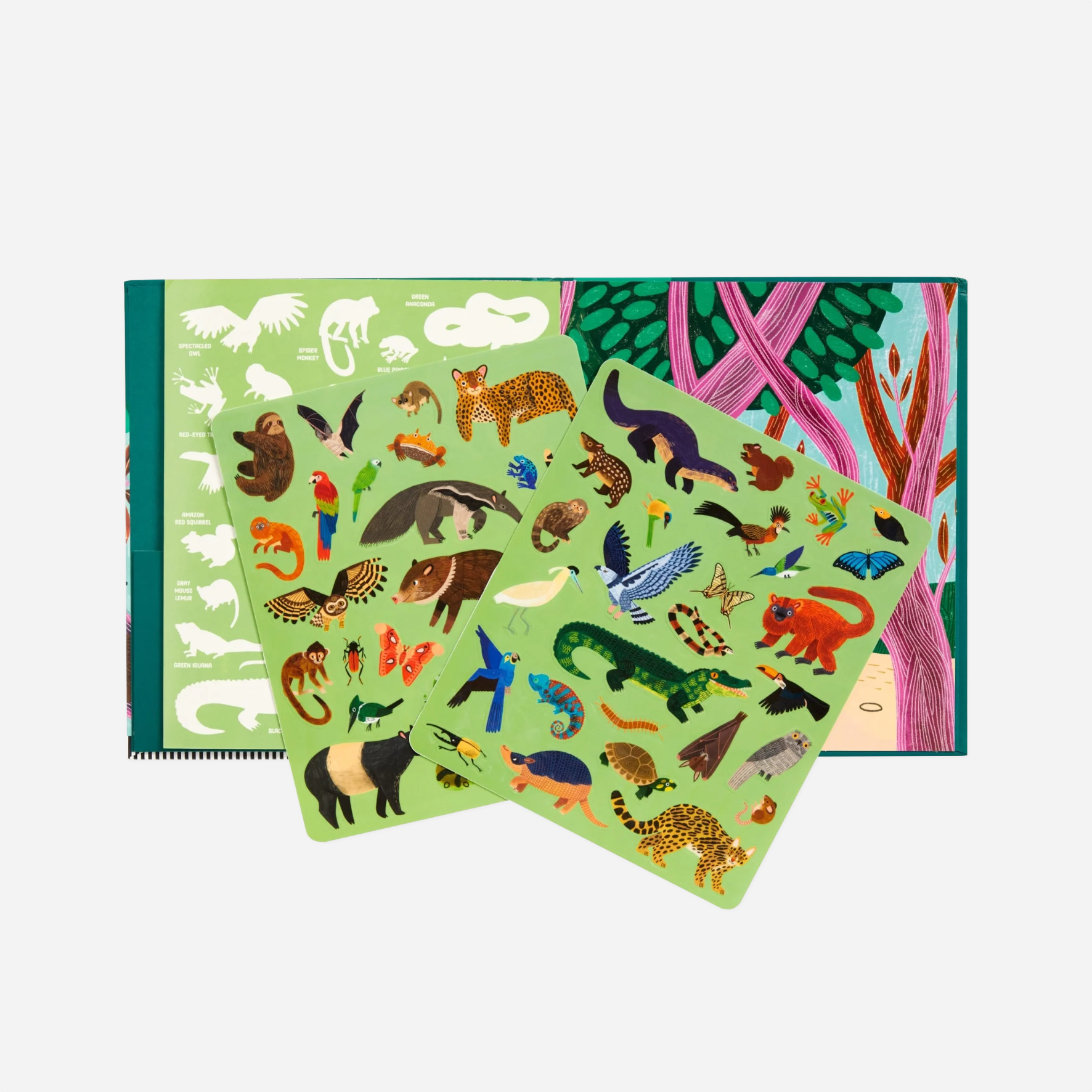 Lipdukai. Rainforest Sticker Activity Set