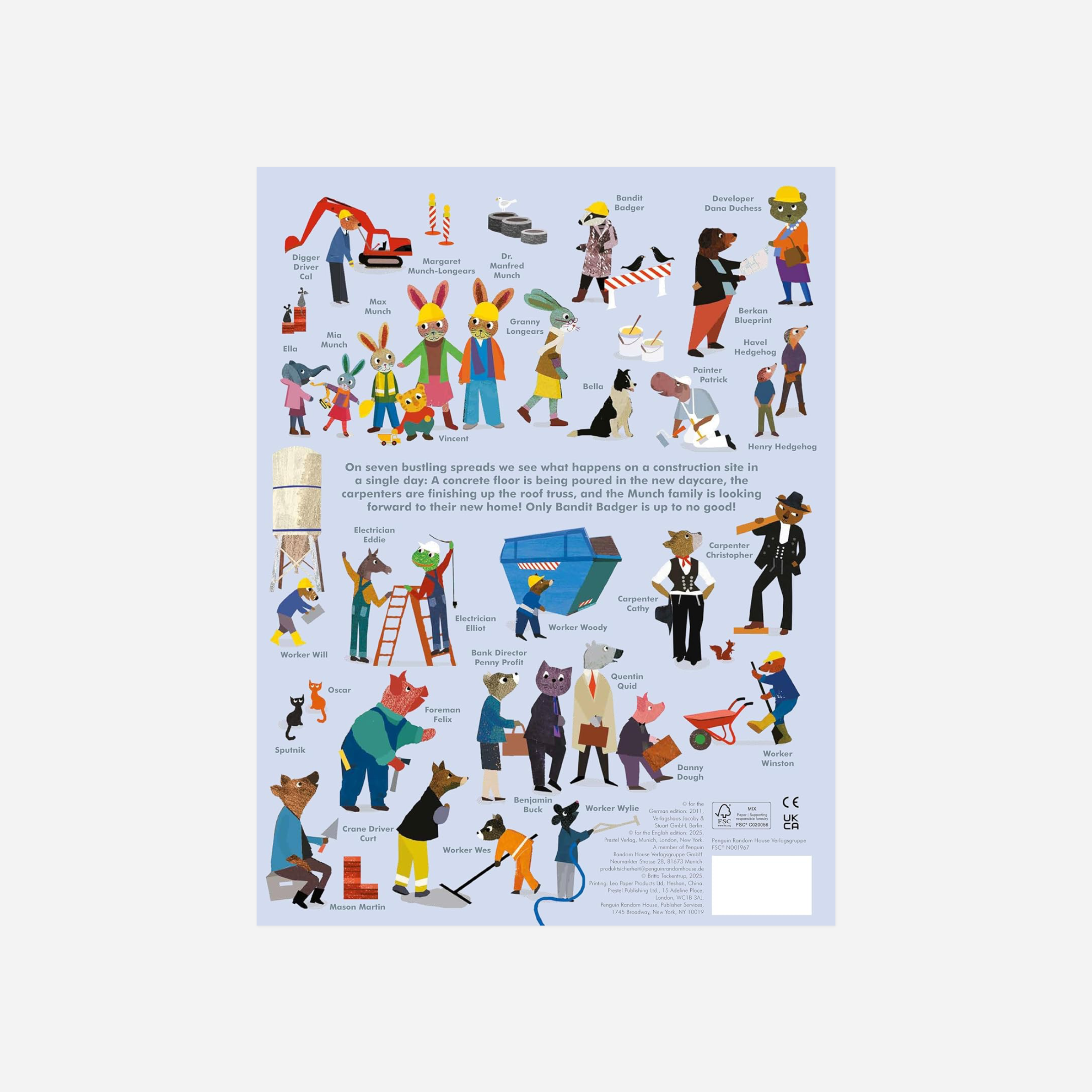 Knyga. Day on Fluffyville Construction Site