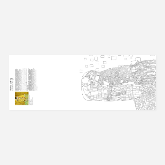 Knyga. Art Studio: Great Paintings to Colour In