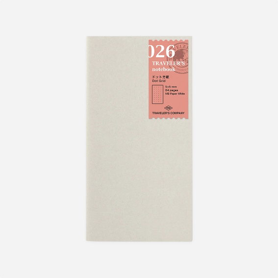Užrašinės papildymas. TN Regular 026 Refill [Dot Grid]