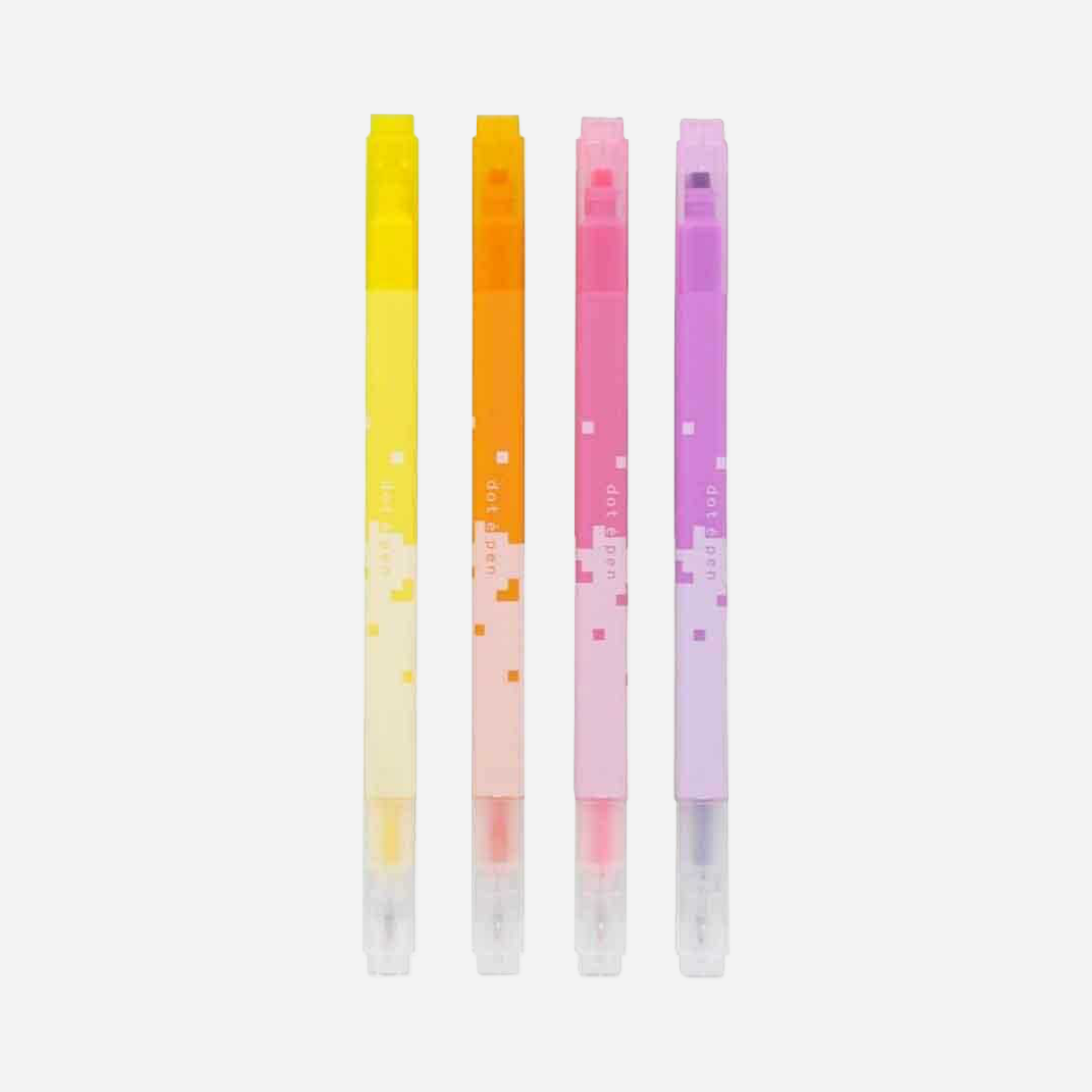 Flomasteriai. Square Marker Dot e Pen [Warm]