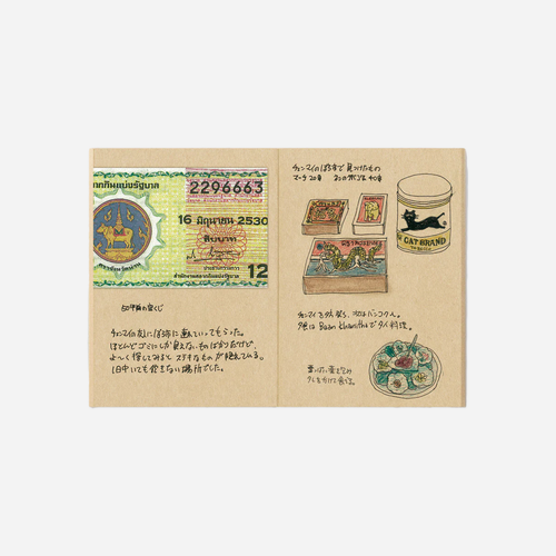 Užrašinės papildymas. TN Passport 009 Refill Kraft Paper