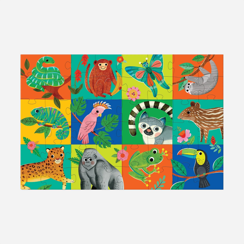Dėlionė. Giant Floor Puzzle [Rainforest Friends]