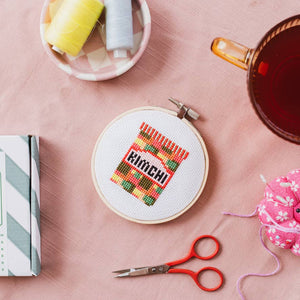 Siuvinėjimo rinkinys. Kimchi Cross Stitch Kit