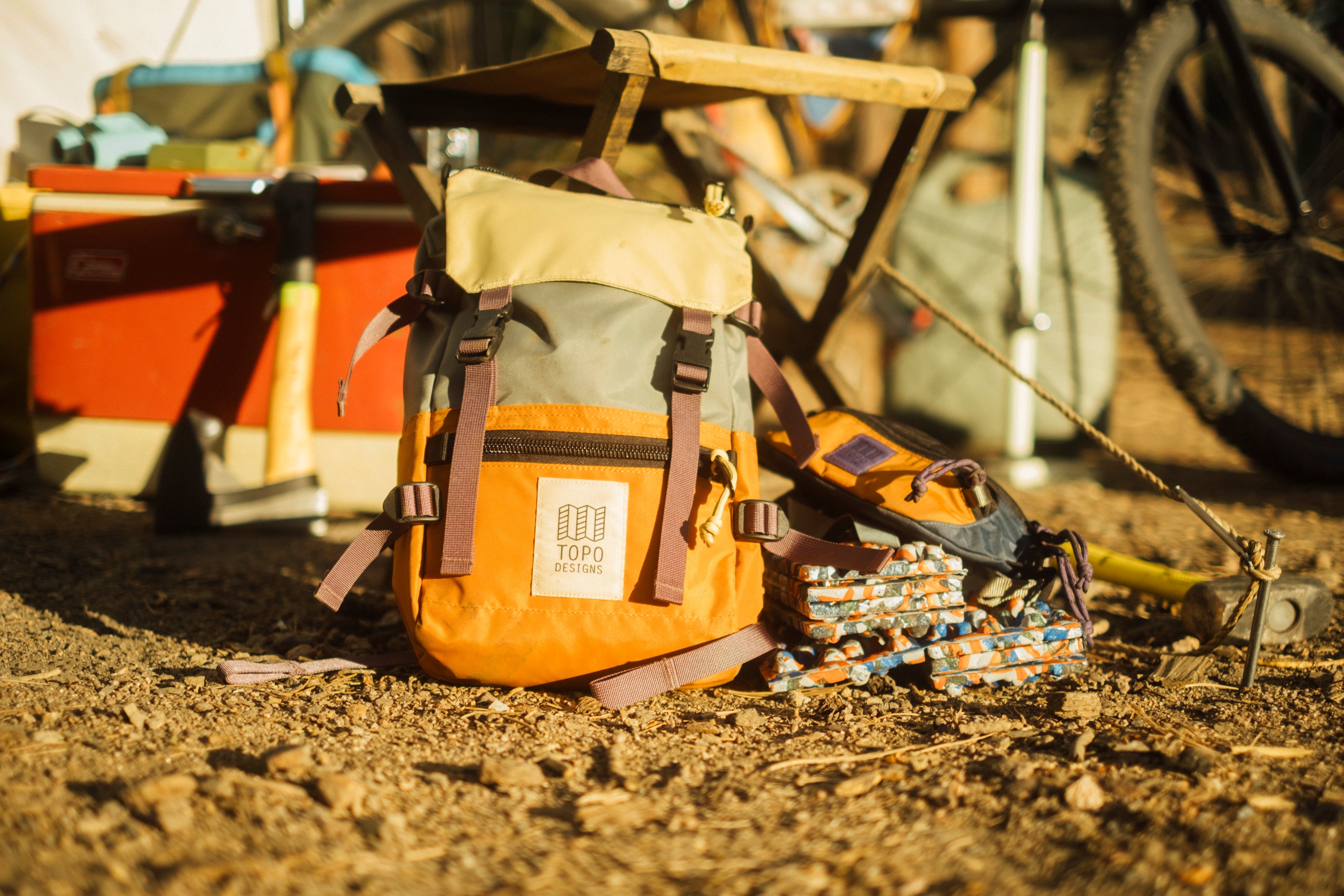 Kuprinė. Rover Pack Classic [Stone Blue/Ash Green]