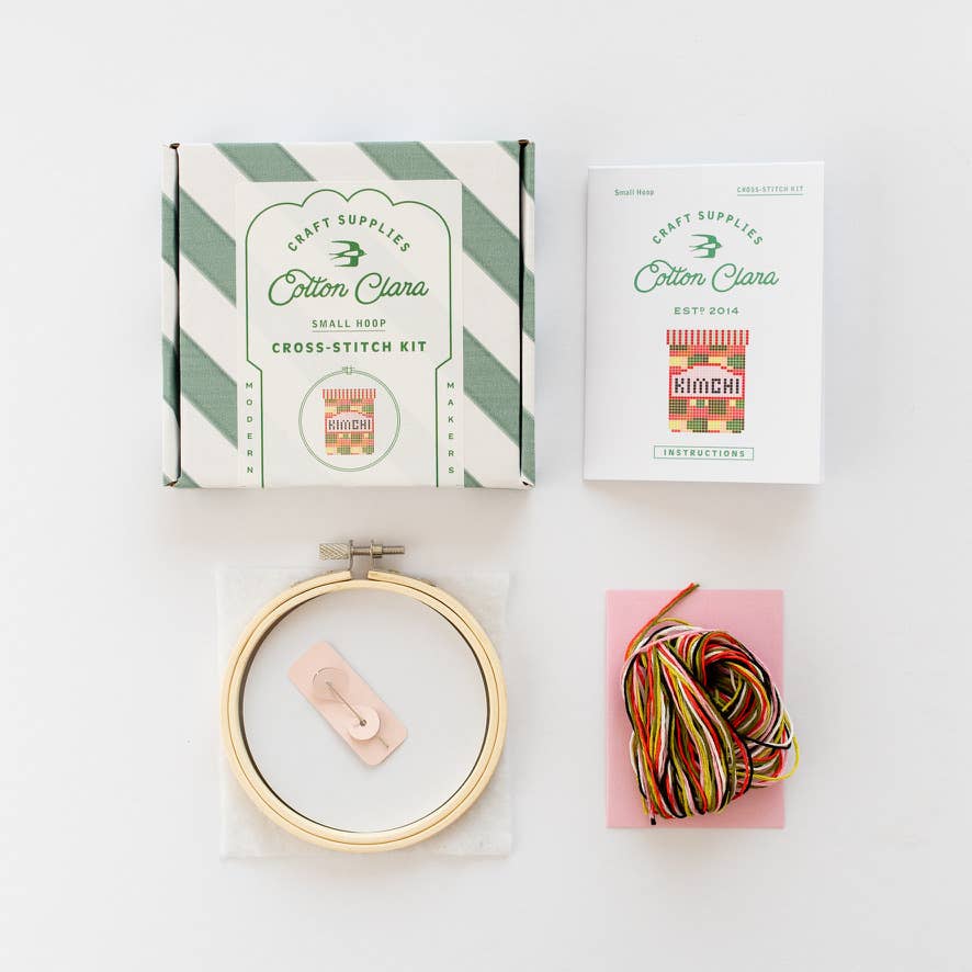 Siuvinėjimo rinkinys. Kimchi Cross Stitch Kit