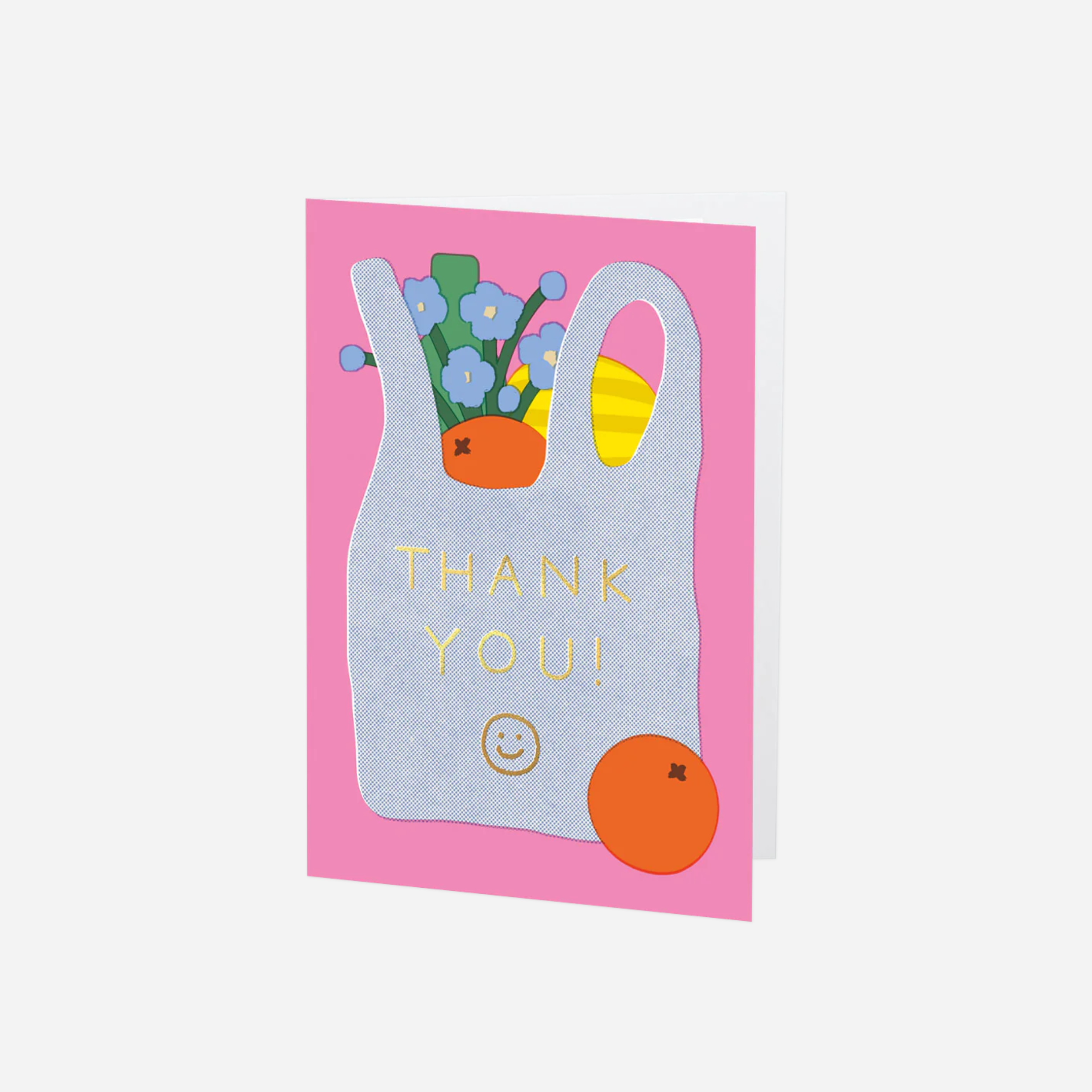 Atvirukas. Thank You Shopping Bag