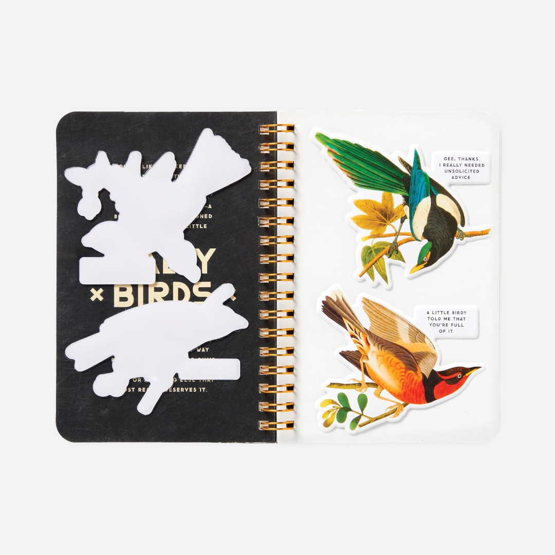 Knyga. Salty Birds Sticker Book