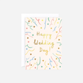 Atvirukas. Happy Wedding Day!