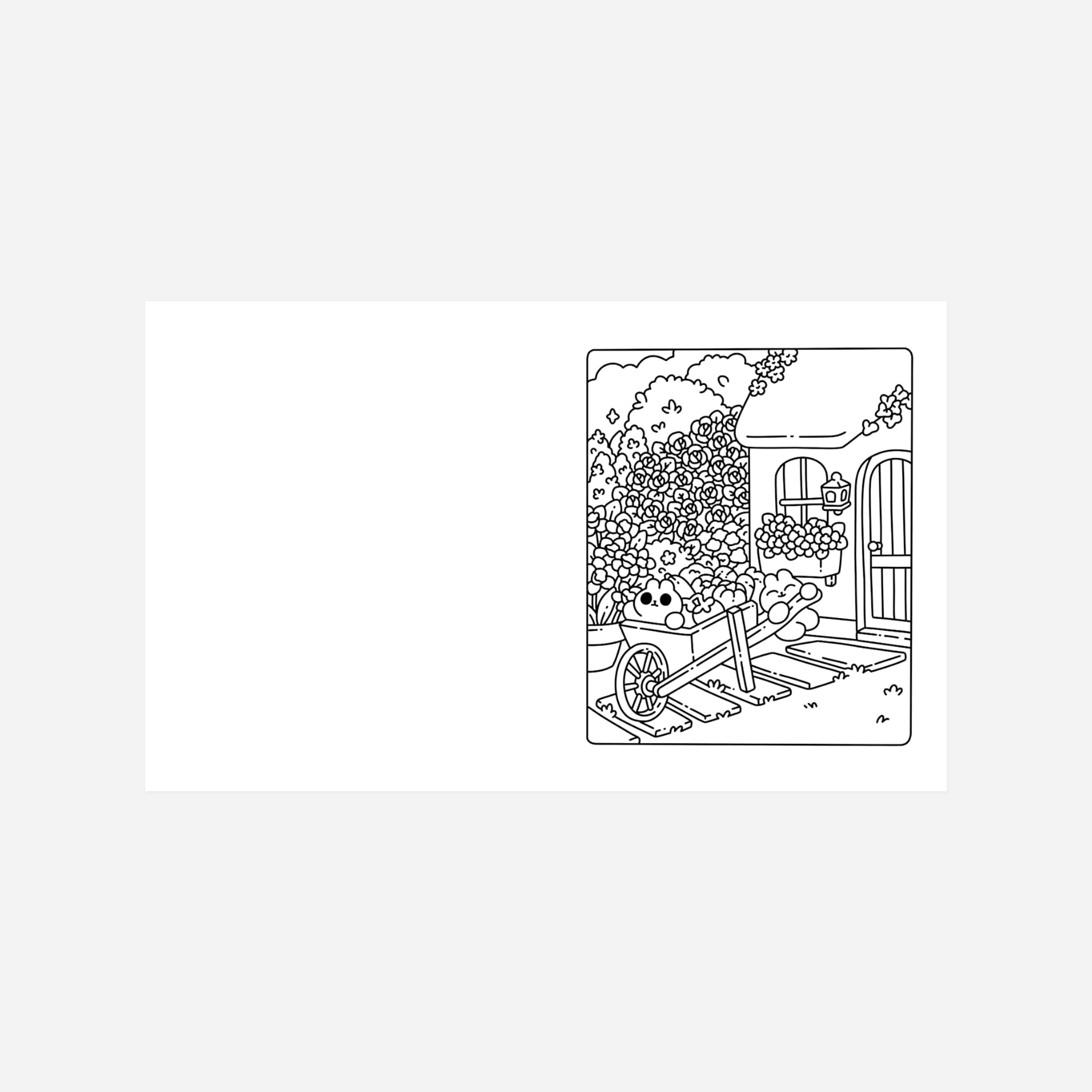 Knyga. Cute'n'Cozy Colouring World
