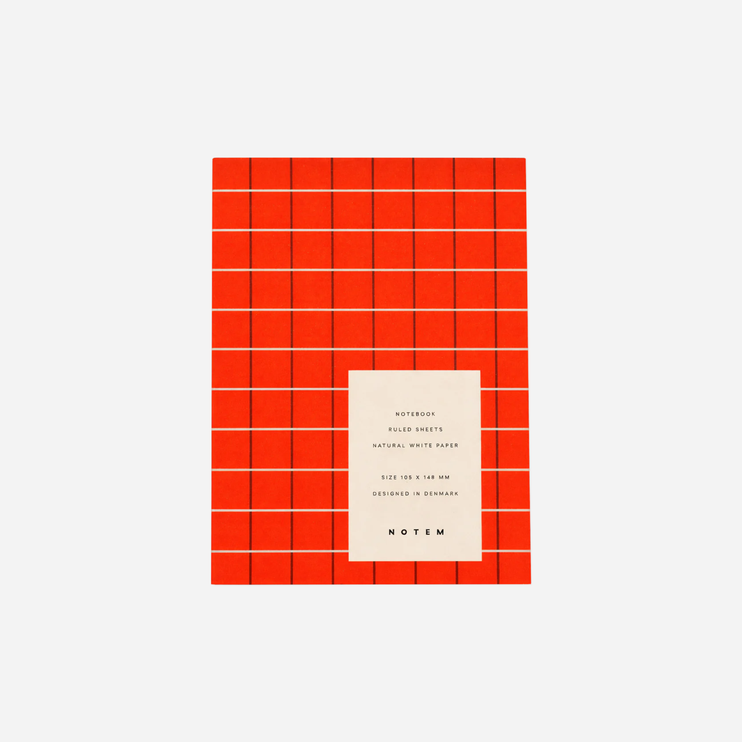 Užrašinė. UMA Notebook [Orange Check]