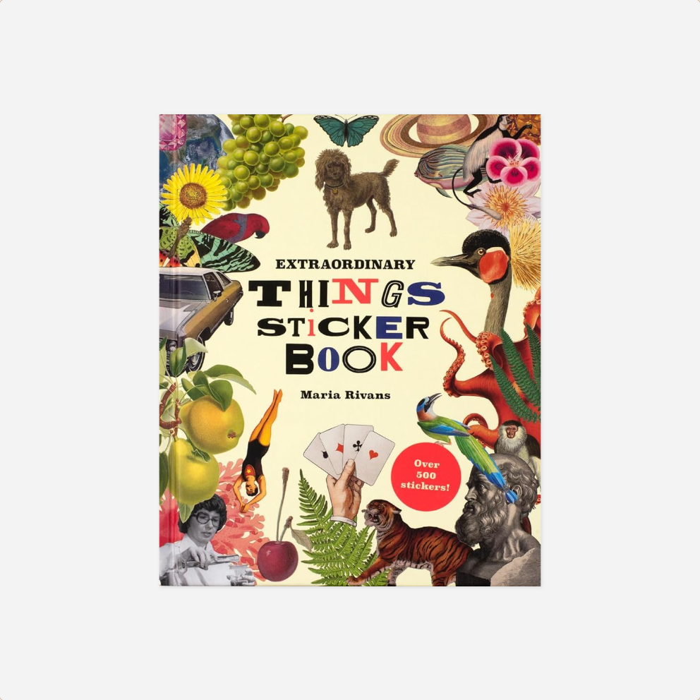Knyga. Extraordinary Things Sticker Book