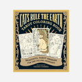 Spalvinimo knyga. Cats Rule the Earth Tarot Coloring
