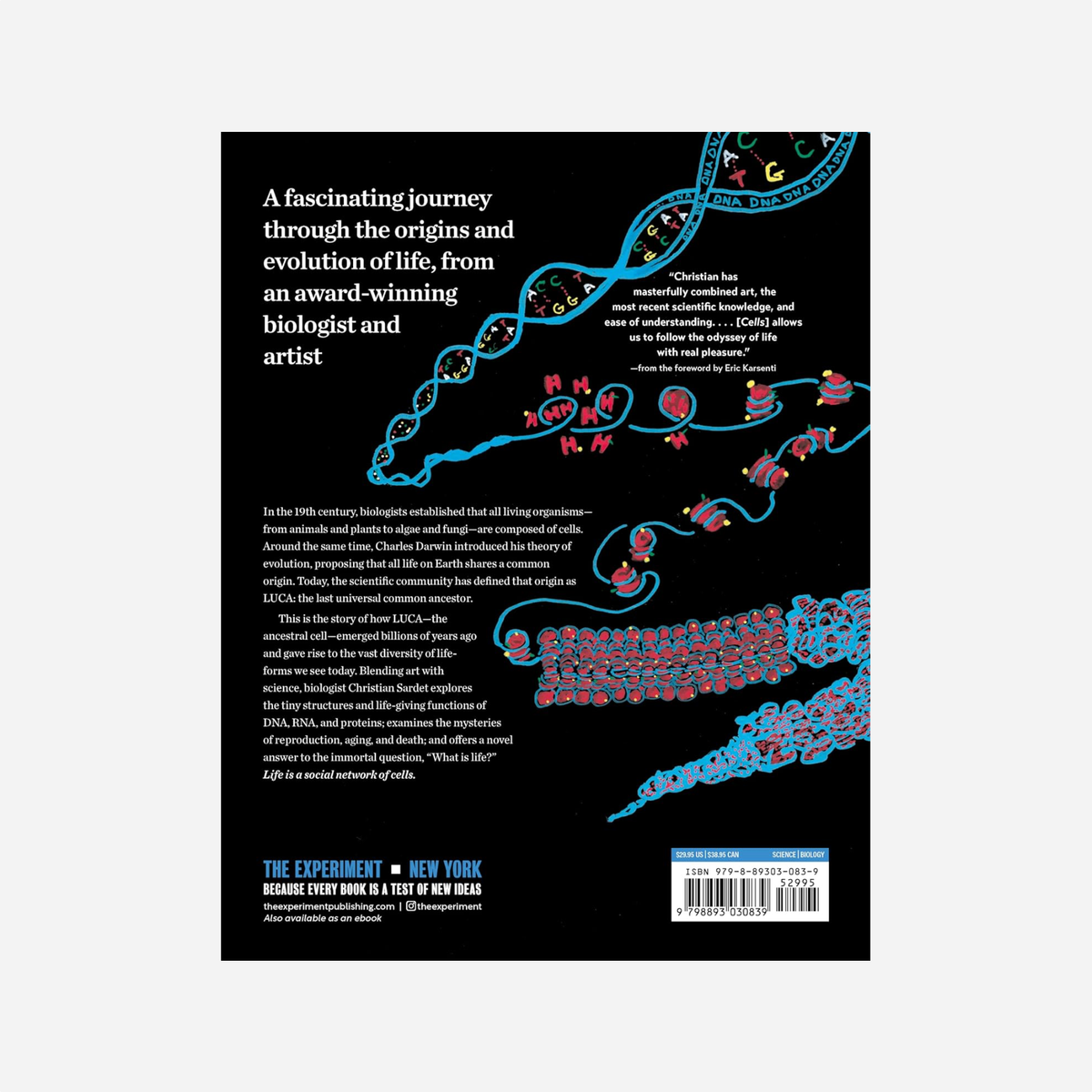 Knyga. Cells: The Illustrated Story of Life