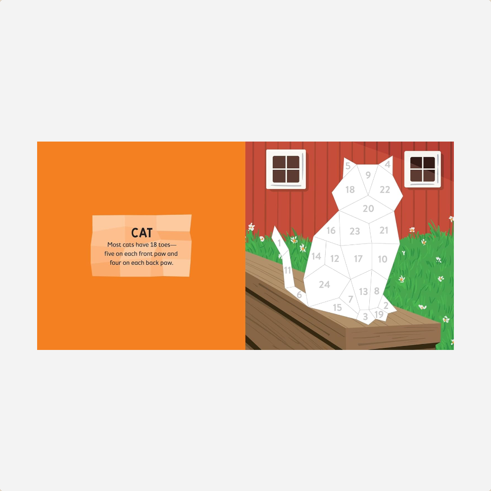 Užduočių knyga. My First Paint by Sticker Farm Friends