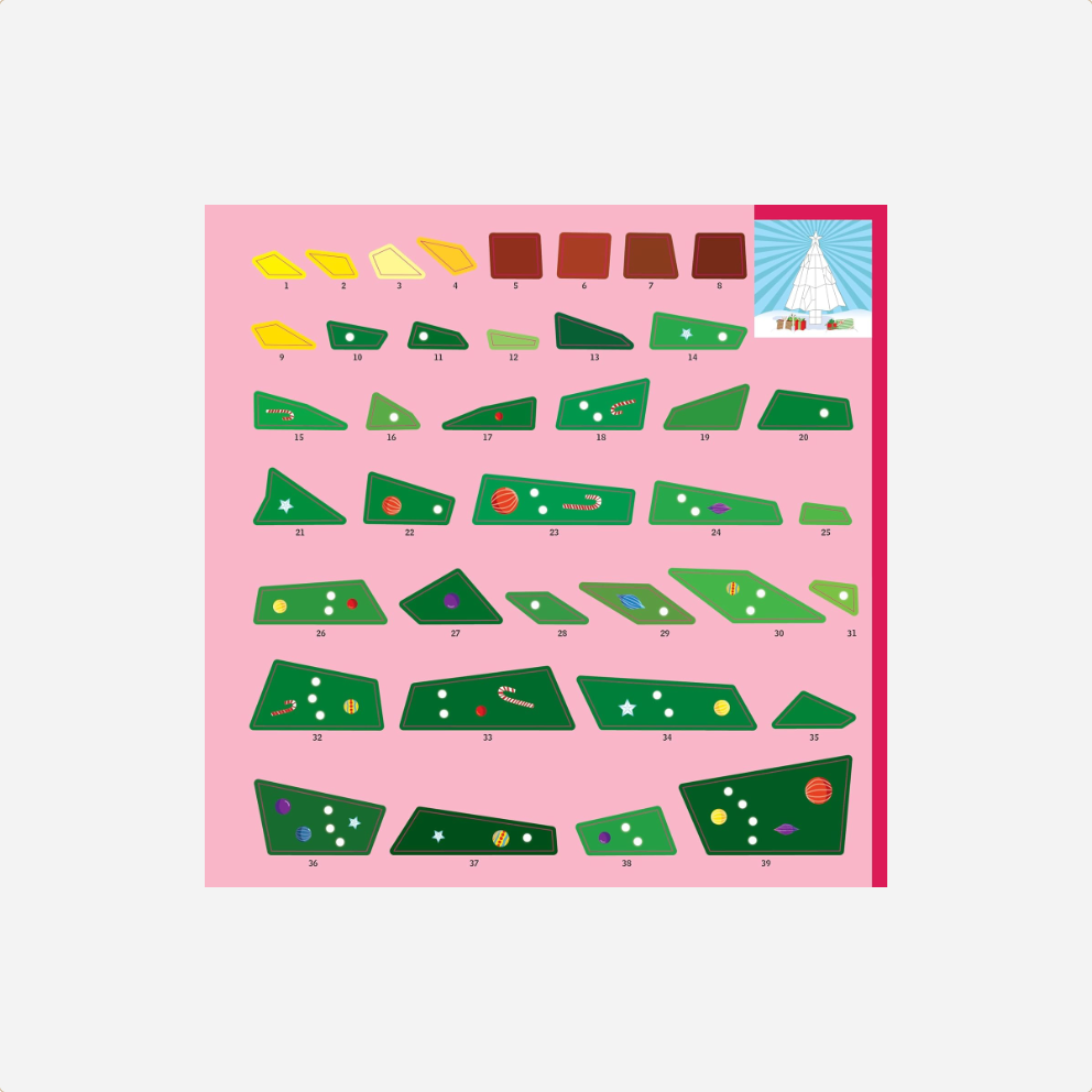 Užduočių knyga. Paint by Sticker Kids Christmas