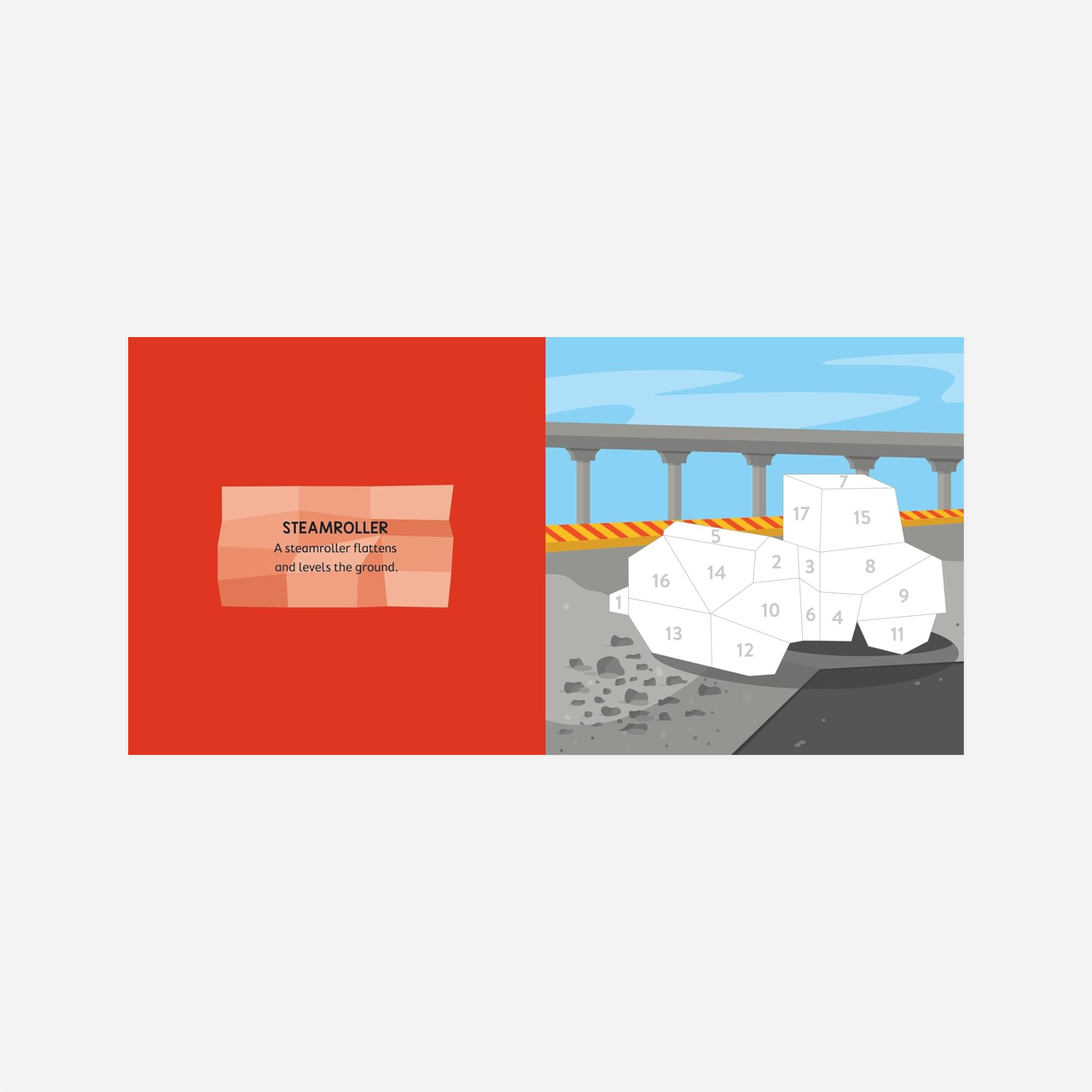 Knyga. My First Paint by Sticker: Construction Site