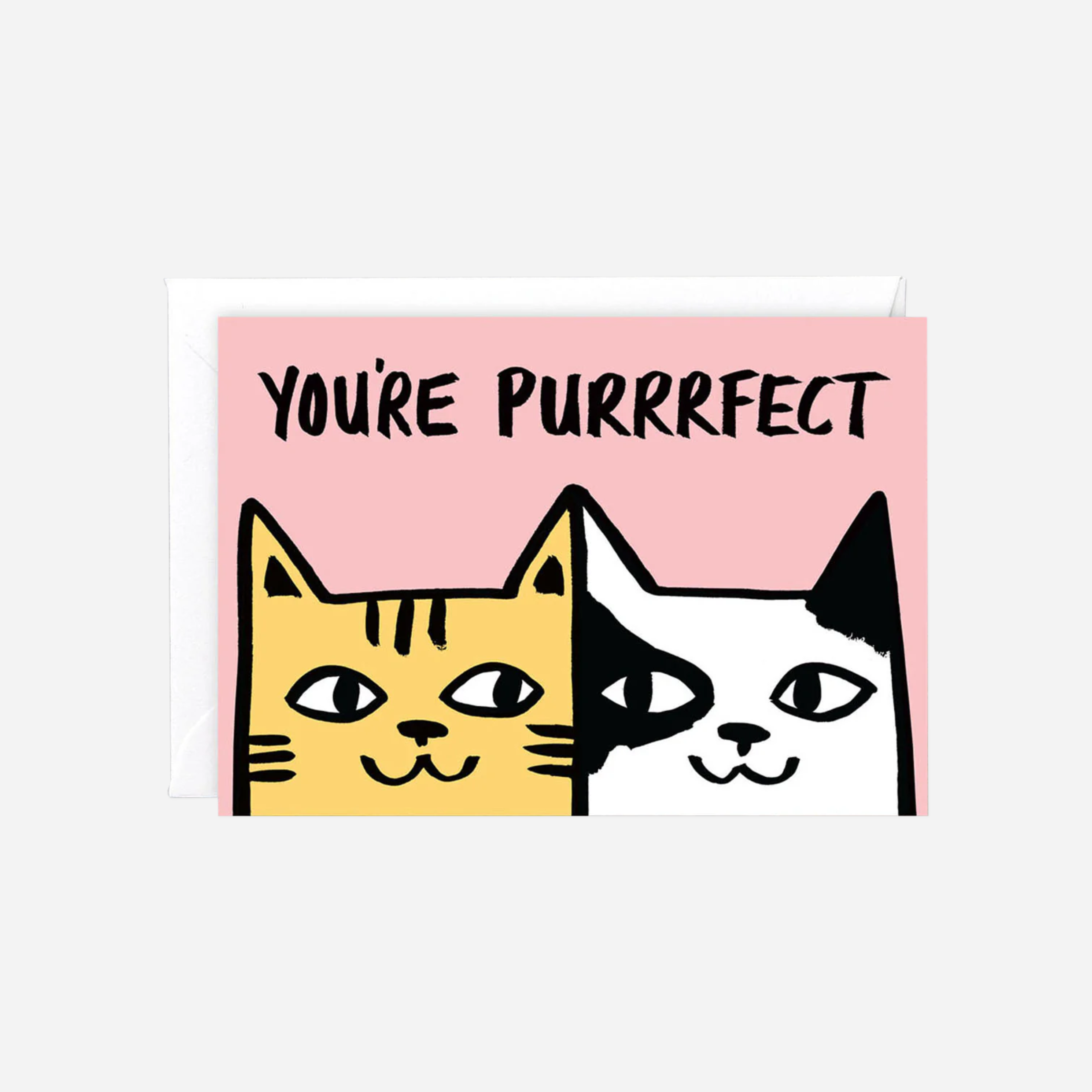 Atvirukas. You're Purrrfect