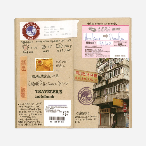 Užrašinės papildymas. TN Regular 014 Refill [Kraft Paper Notebook]