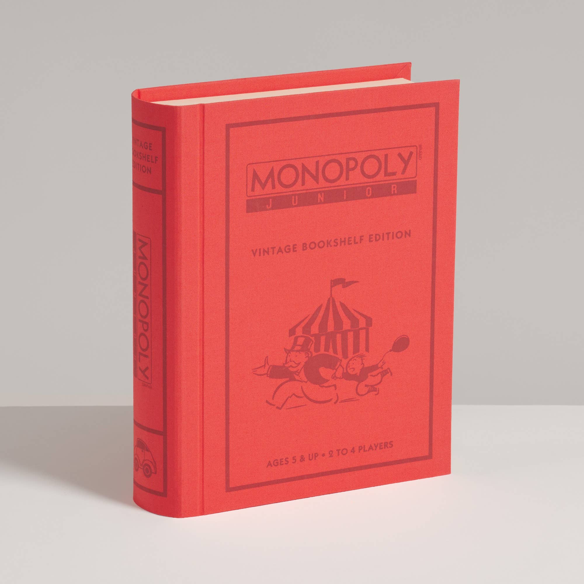 Stalo žaidimas. Monopoly Junior Vintage Bookshelf Edition