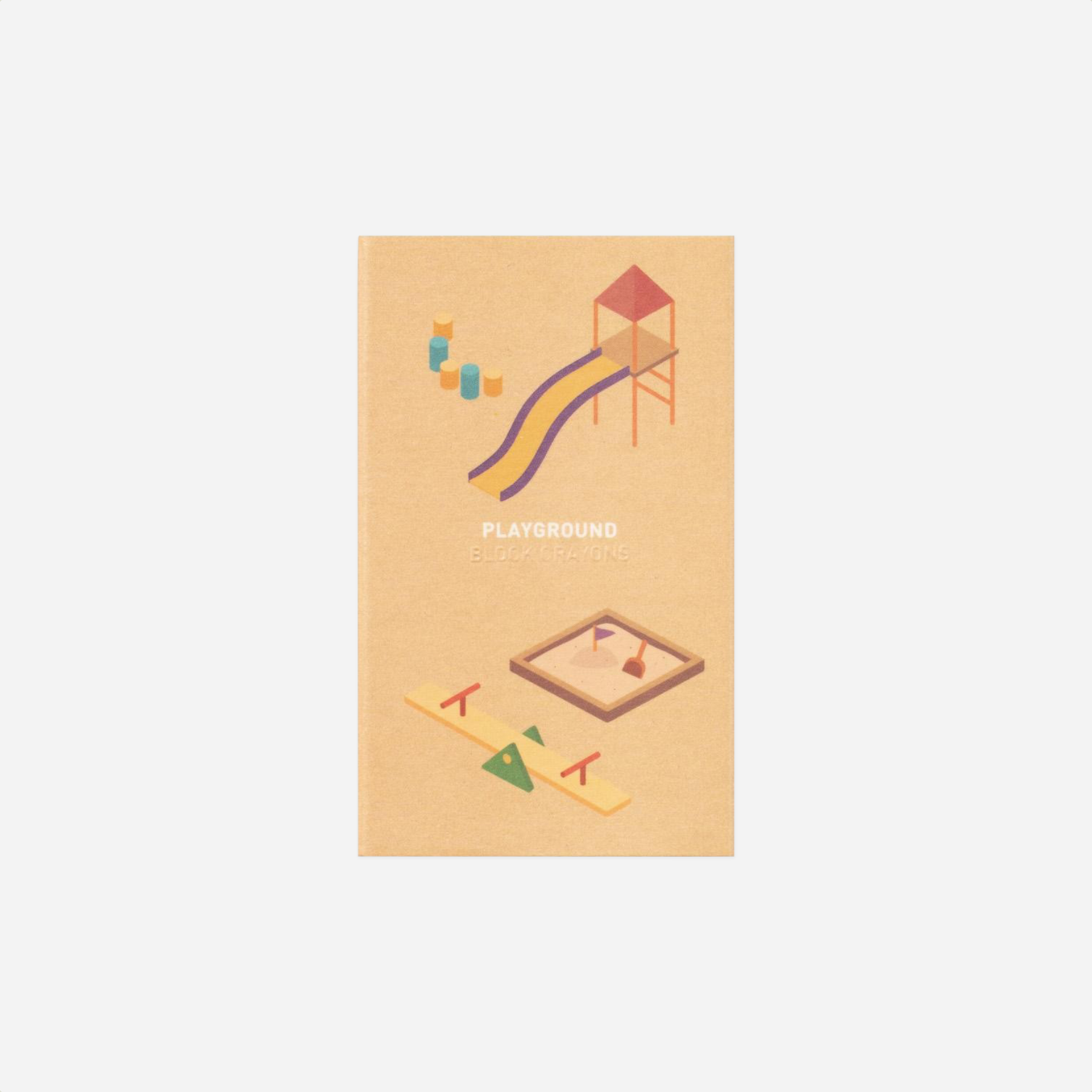 Vaškinės kreidelės. Crayon Block [Playground]
